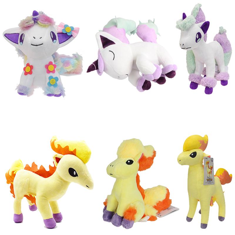 

Plush Toy Rapidash Gallopa Cute Horse Soft Stuffed Doll Galar Animal Toy Birthday Gift
