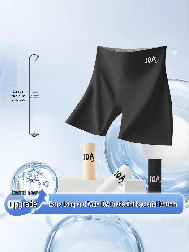 

Обновленные шорты с высокой талией для контроля живота из ледяного шелка 10А - Леггинсы с эффектом лифтинга бедер и защитой от просвечивания. XL (120-140 lbs)