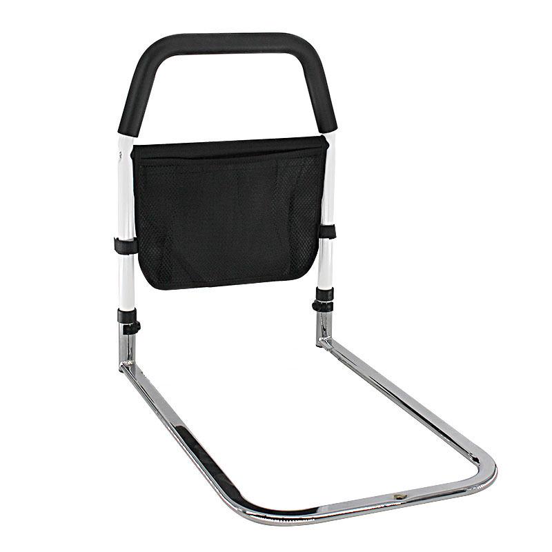 Elderly Anti-Fall Bedside Assist Handrail - Universal No-Punch Support Frame