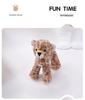 Forest Animal Plush Toys: Little Deer & Teddy Dog Figures for Kids