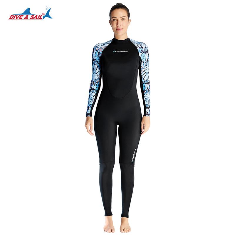 

Женский слитный гидрокостюм из лайкры с быстрым высыханием и солнцезащитой для дайвинга и серфинга XXL чёрный