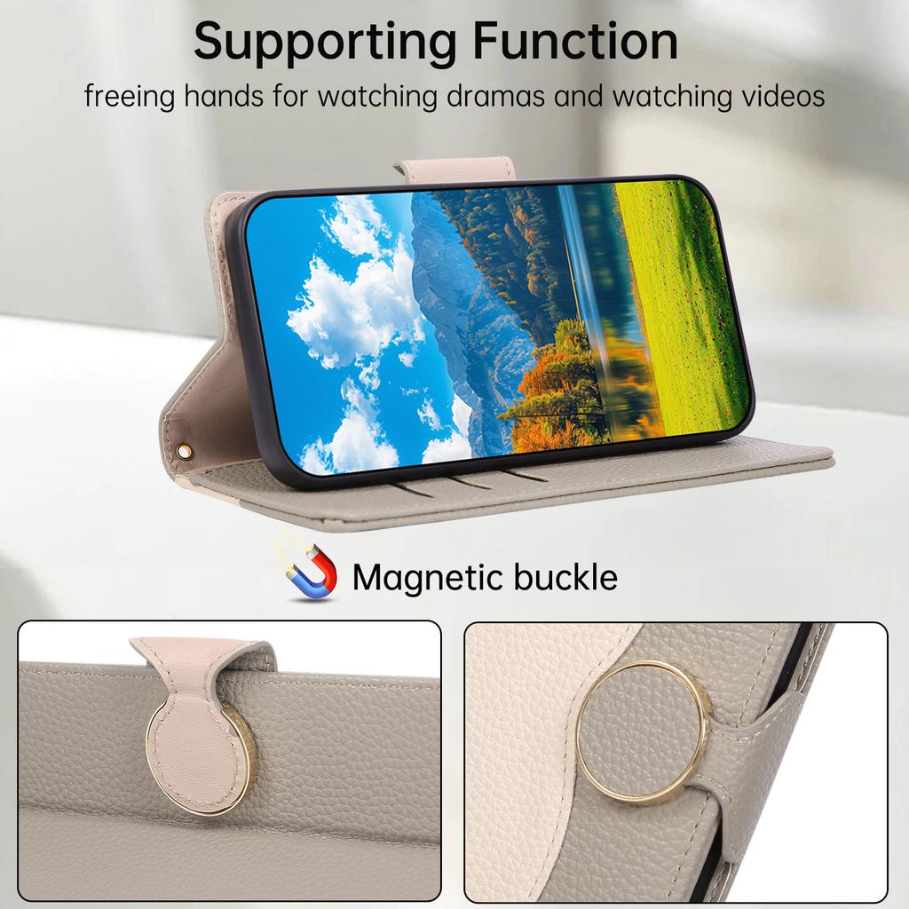 For Samsung Galaxy S25 FE Case Zipper Wallet Color Splicing TPU PU Leather Flip Phone Cover with Strap