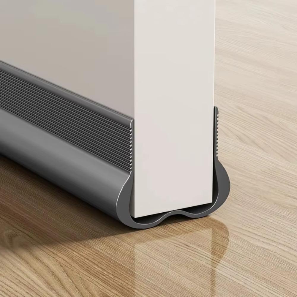 PVC Material Door Bottom Sealing Strip Flexible Design Window Draft Guard  Home Improvement