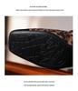 Leopard Print Cashmere Patchwork Square Toe Chunky Heel Mary Jane Shoes with Ankle Strap for Women - Spring/Autumn Retro Style.
