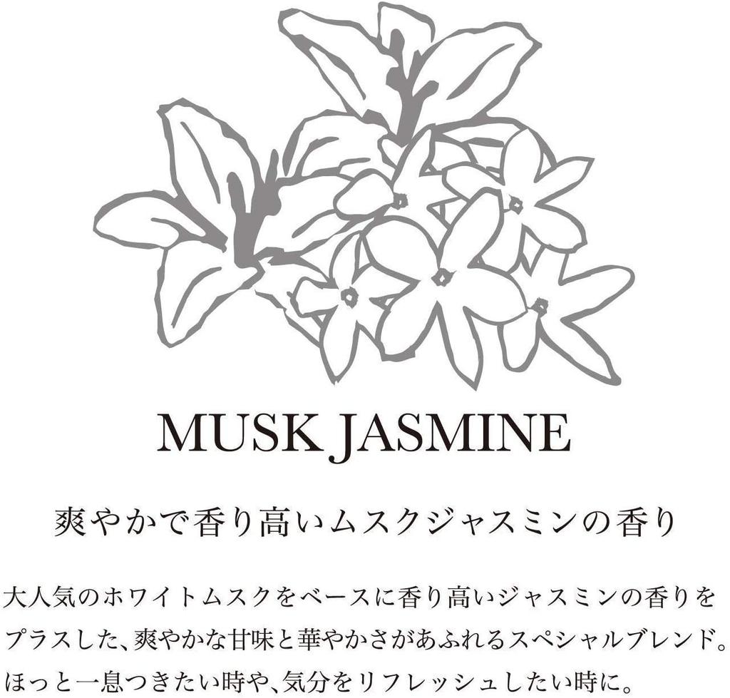 John's Blend OA-JON-34-6 Clip-on , Refill Tablet, Musk Jasmine Scent, Set of 3, Car , Norco