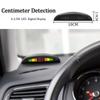 Car Parking Sensor Parking Kit LED Display 22mm 4 Sensors Backlight Reverse Backup Radar Monitoring System 8 Colors 12V