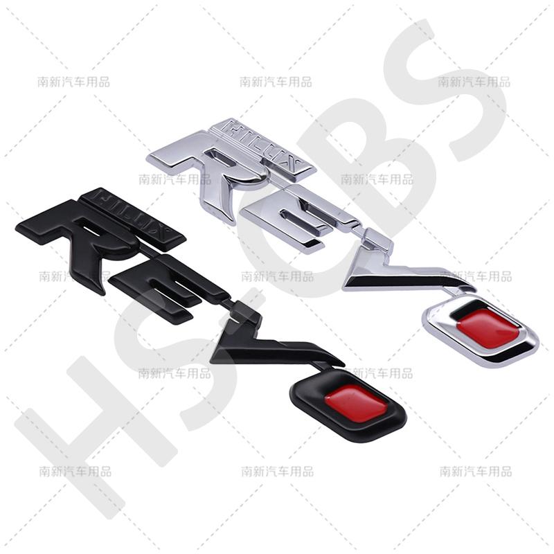 1Pc 3D ABS Car Stickers Hilux Revo Word Emblem Rear Trunk Badge Logo Car Body Fender Decor Tailgate Decal Stickers