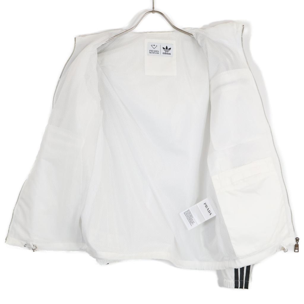 Prada Xadidas Adidas [Domestic Regular] SGB964 RE-Nylon Track Jacket 40 whiteUsed