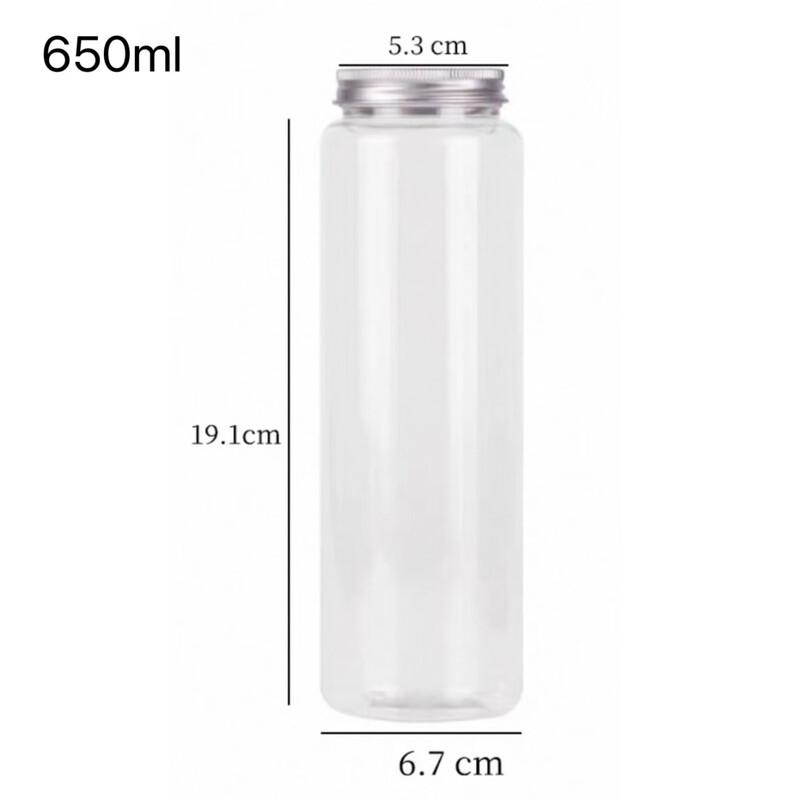 Disposable U-Shaped Milk Tea Cups with Lids