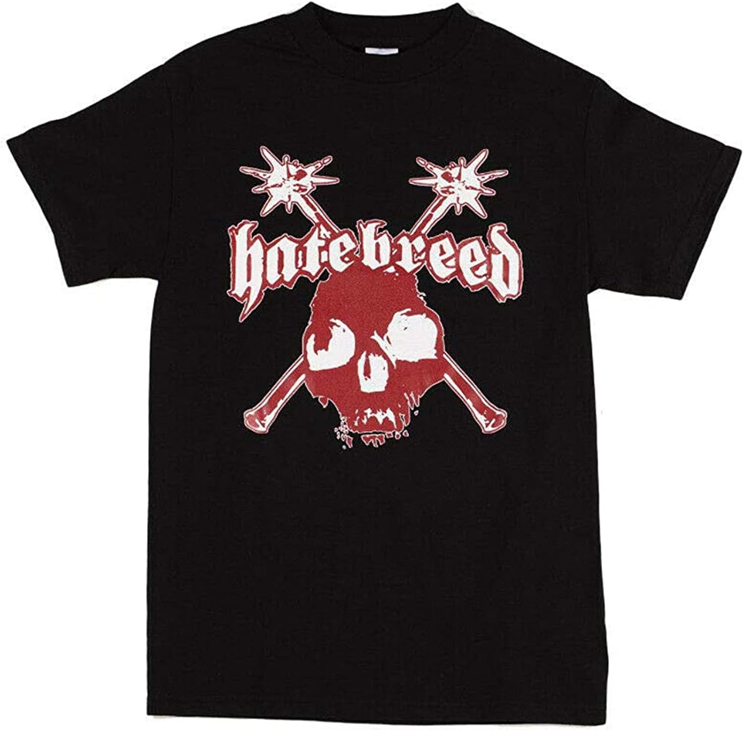 Hatebreed Skull T-Shirt Graphic Tee Mens Shirt XL чёрный