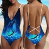 Hot Selling and Popular Women's Fashionable Butterfly Printed Camisole with Backless Swimsuit