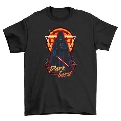 Retro Vtipné tričko Temný pán - Přidejte se k Temné straně s Darth Vaderem! Unisex Desi