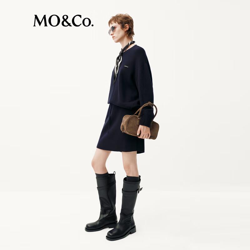 MO&Co. British Style Wool Blend Short Skirt Set
