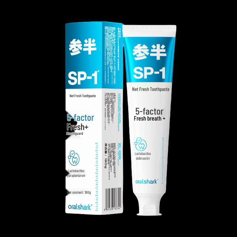Semiblend Oralshark Rose Clear Tea Whitening Toothpaste (3-Pack)
