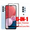 For Samsung Galaxy A13 4G Glass Samsung Galaxy A13 A23 A33 A53 A73 5G Screen Protector Full Glue Tempered Glass Protective Film
