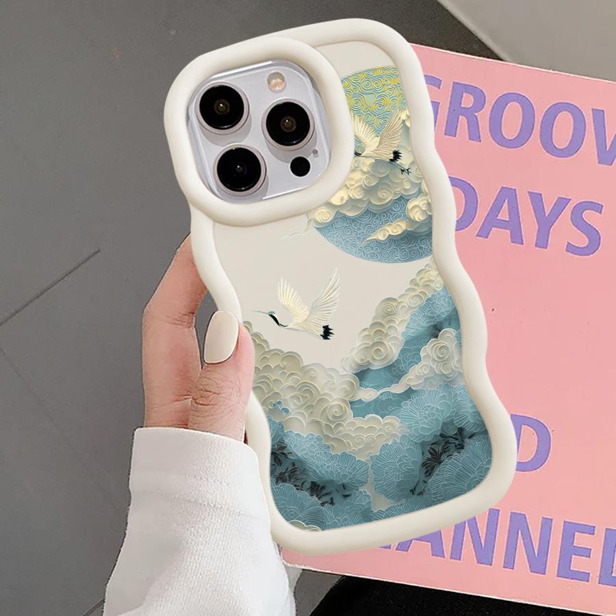 Mountain Art Case for iPhone 17 Air 13 XR 15 Plus 16 Pro Max 11 14 8 12 Soft Phone Cover