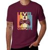 custom t shirts oversized t shirt tops clothes  Level 4 Complete Vintage Celebrate 4th Wedding Gift T-Shirt