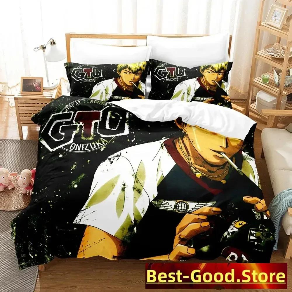 

Great Teacher Onizuka Gto Bedding Set Single Twin Full Queen King Size Bed Set Adult Kid Bedroom Duvetcover Sets Anime Bed 70x133cm 2pcs