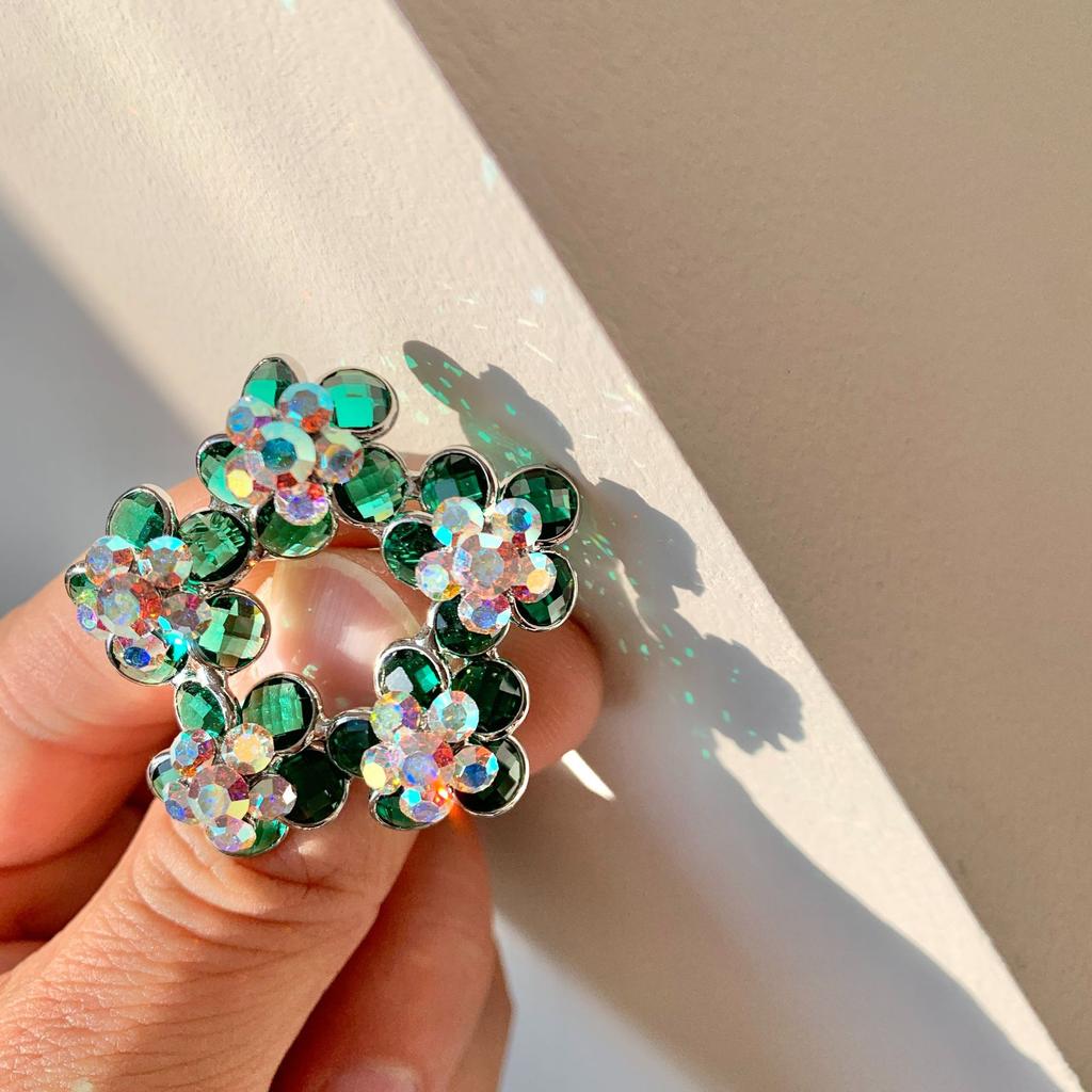 Senior brosjer blomst blad brosje pins for kvinner dress anheng mote brosjer smykker