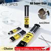 1-3PCS 4ML/25ML Epoxy Resin Liquid AB Glue Plastic Wood Strong Quick-drying Adhesive Glue Waterproof Metal Repair Glue