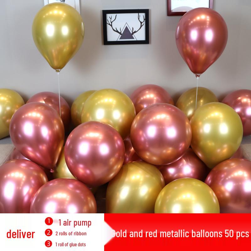 Metallic Balloon Decor for Events: Birthdays, Weddings, and More