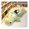 NOVA Plush Crocodile/Crocodile Extra Large Crocodile Body Pillow Animal Toy Fluffy Stuffed Animal Present Celebration Body Pillow (Green, 110cm)