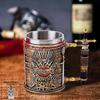 Retro Desktop Stainless Steel Cup Song of Ice and Fire Beer Mug European American Handle Mug