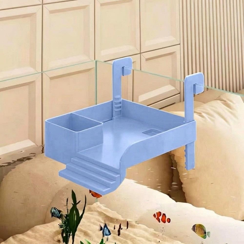 Adjustable Height Turtle Basking Platform Wall Hanging Terrarium Resting Ramp Tank Decoration