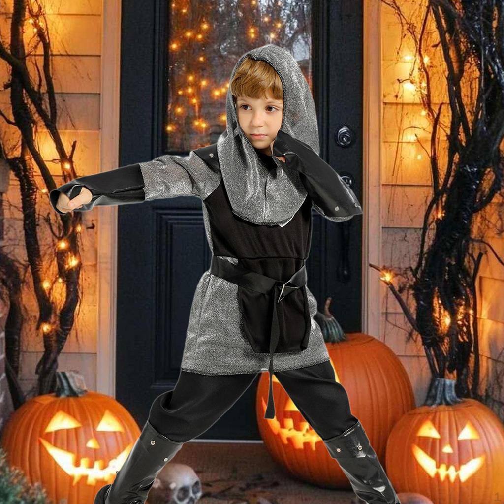 Kids Knight Costume Clothing Halloween Costumes for Festive Celebration Prom