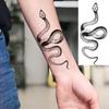 Waterproof Cross-border Snake & Dragon Skull Temporary Tattoo Stickers for Arm, European & American Design