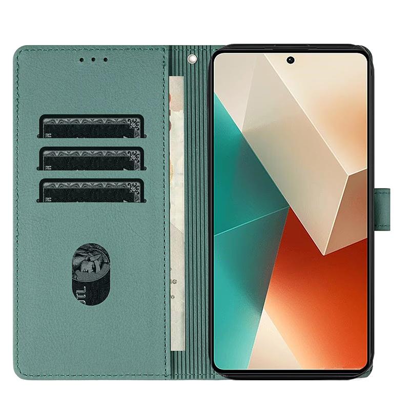 Wallet Leather Lovely Elephant Case For Xiao Mi Redmi Note 13 ProPlus 12 12S 11 10 Pro Mi 11T 12T 13T Pro Redmi 12 13 13C Cover