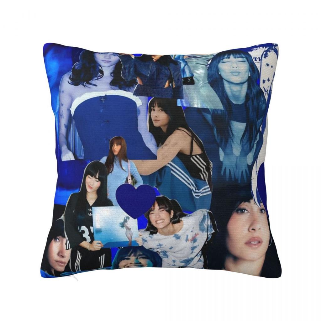 Singer Aitana Cuarto Azul Tour Pillow Covers Polyester Car Cushion Cover Creative Decorative Pillow Cover 45*45