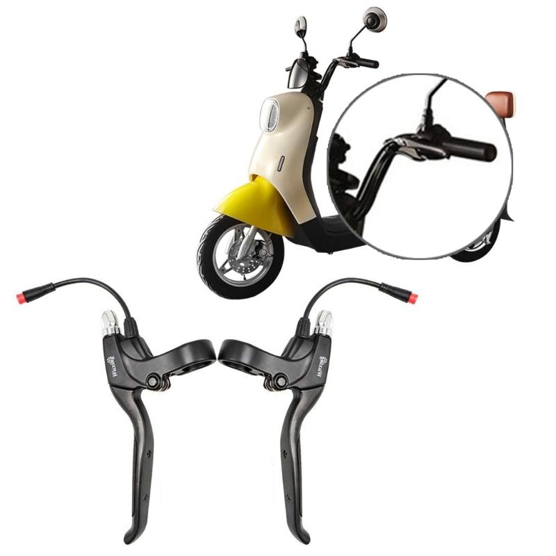 Electric Bicycles Scooter Brake Lever Replacement Universal Ebike Handle Brake Lever Waterproof Bike Brake Handle Grip