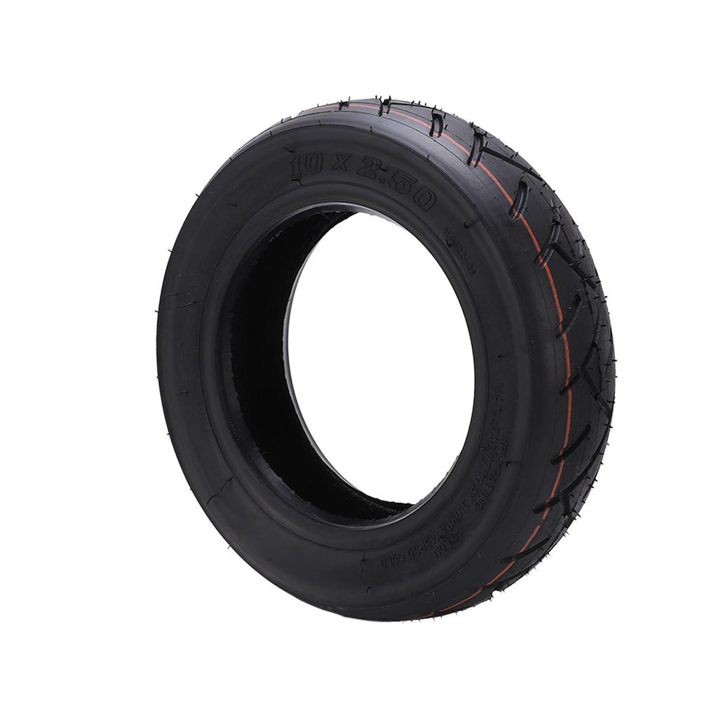 Rubber Electric Scooter Inflation Tires Explosion Proof Scooter Replacement Tire for Off Road Racing 10x2.5