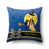Halloween Pillowcase Car Waist Pillow Pumpkin Sofa Cushion Cover Office Home Living Room Pillowcase