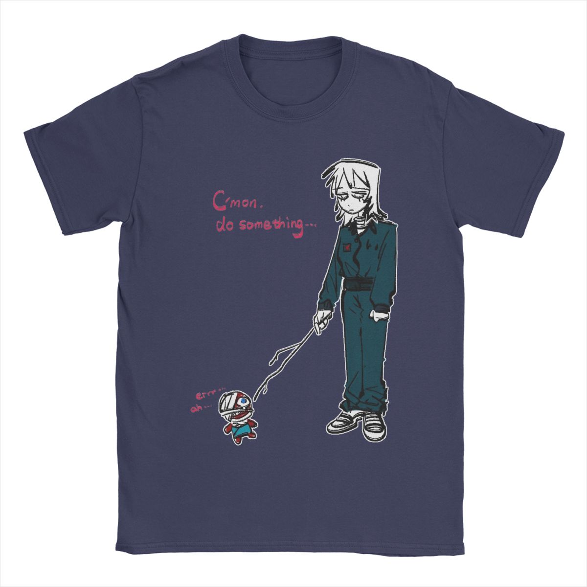 

Men Mouthwashing Game Fanart T Shirts Pure Cotton Tops Vintage Short Sleeve Crewneck Tee Shirt New Arrival TShirts 4XL