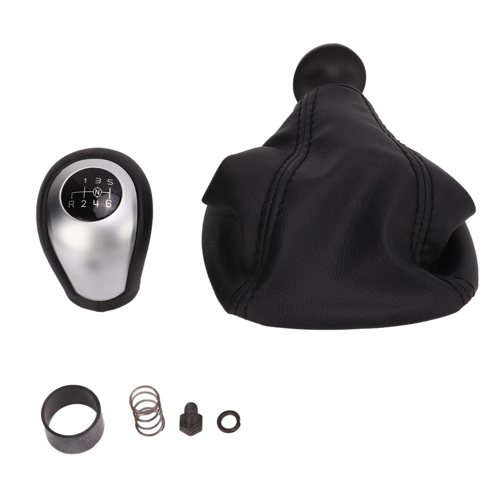 6 Speed Manual Gear Shift Knob Gaiter Boot Cover Kit Replacement for Mercedes‑Benz W447 V200 V220 V250 2017‑2020