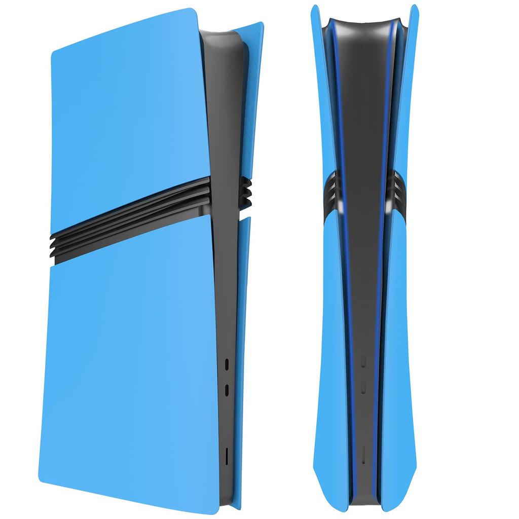 Replacement Case for PS5 Pro Digital Edition Lightweight and Available In 5 Colors - Impact-Resistant, (Sky Blue)
