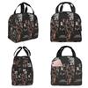 The Vampire Diaries Damon Salvatore Isolierte Lunchtasche für Damen Büro-Kühltasche Thermische Lebensmittelbox Tragetasche Lunchboxen Behälter