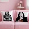 Classic Movie The Room Cushion Cover Soft  EasyWash Pillow Case  Versatile for Couch Bed Travel and Office