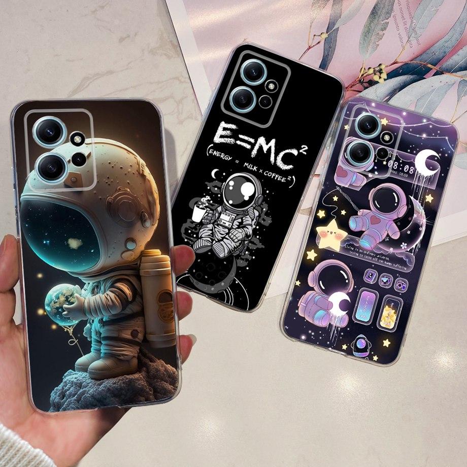 For Xiaomi Redmi Note 12 Pro 4G 5G Note 12s 12r Back Cover Phone Case Soft Clear Silicone Shockproof Protection Funda Coque Capa