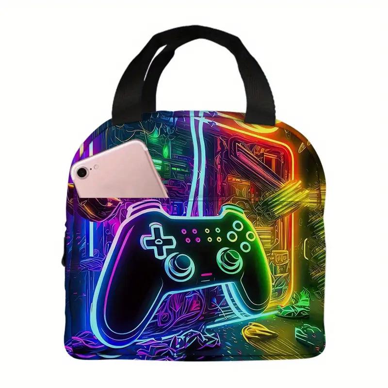 Portable Bento Bag Cartoon Thermal Insulation Bag Aluminum Foil Lunch Bag Student Bento Bag Thickened Thermal Insulation Lunch Box Bag