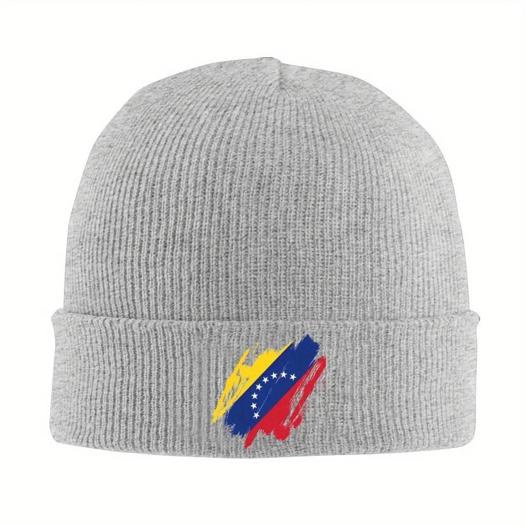New new Venezuela Flag Beanie Hats libre Knit Hat Gym Elastic Adult Unisex Caps Spring Graphic Funny Bonnet Hats Gift