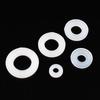 100-Piece Nylon Flat Washer Set: Plastic Screw Spacer & Insulating Gasket In M2/M3/M4/M5/M6 Sizes
