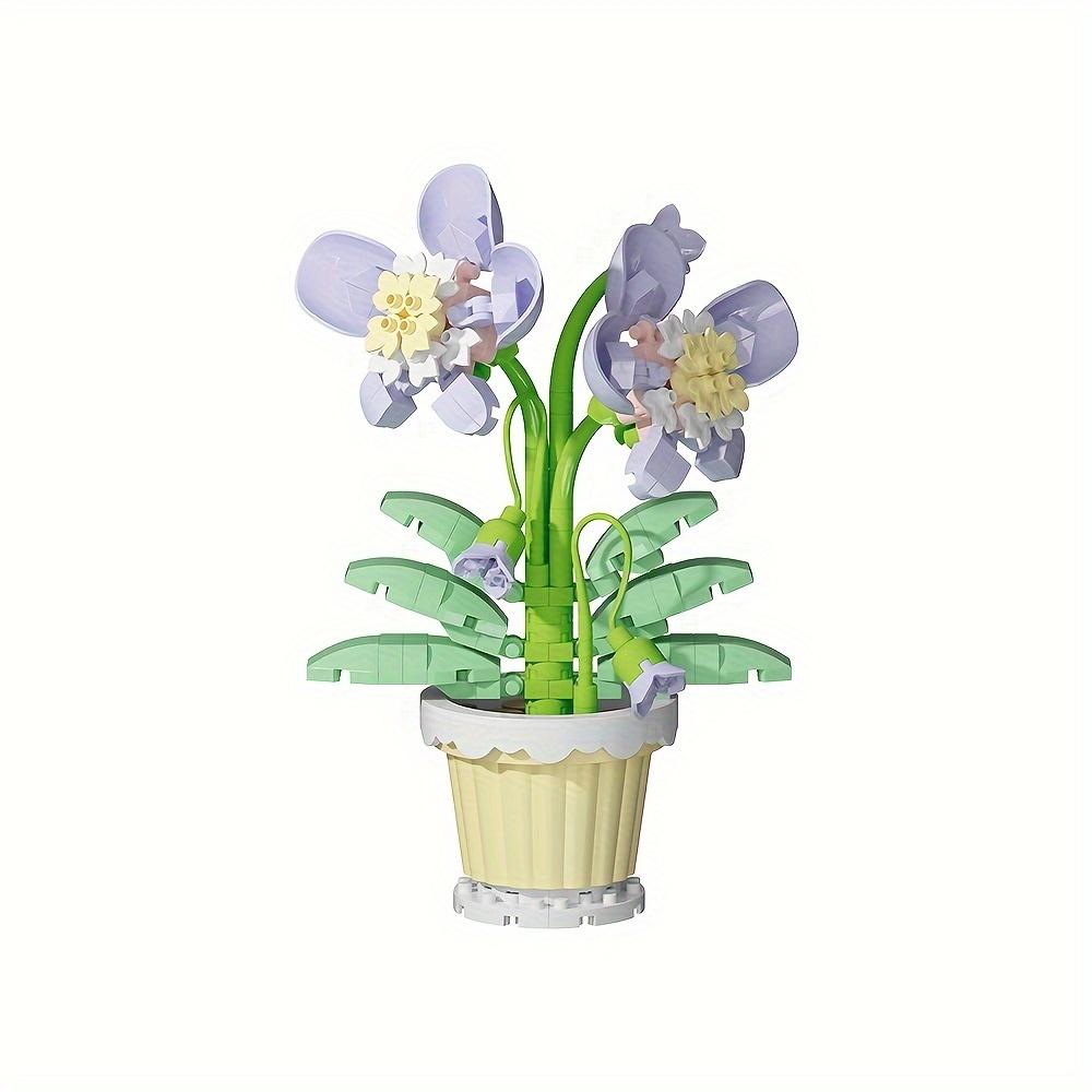 Набор строительных блоков «Букет цветов» — набор из бонсай и растений из АБС-смолы — фото 15