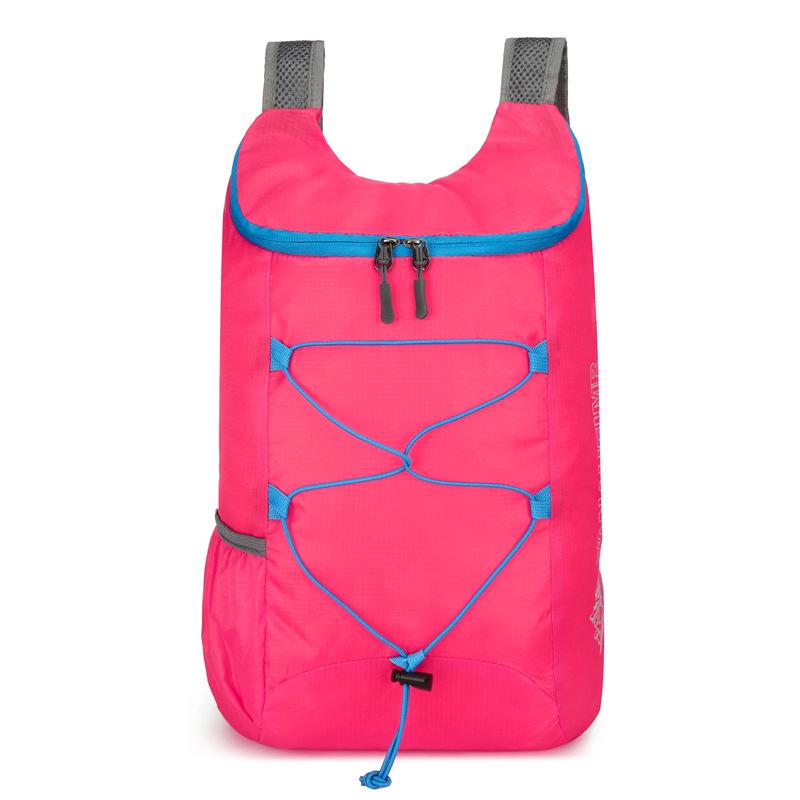 Cross-Border Summer Travel Backpack: Men's/Women's Foldable Hiking & Sports Bag
