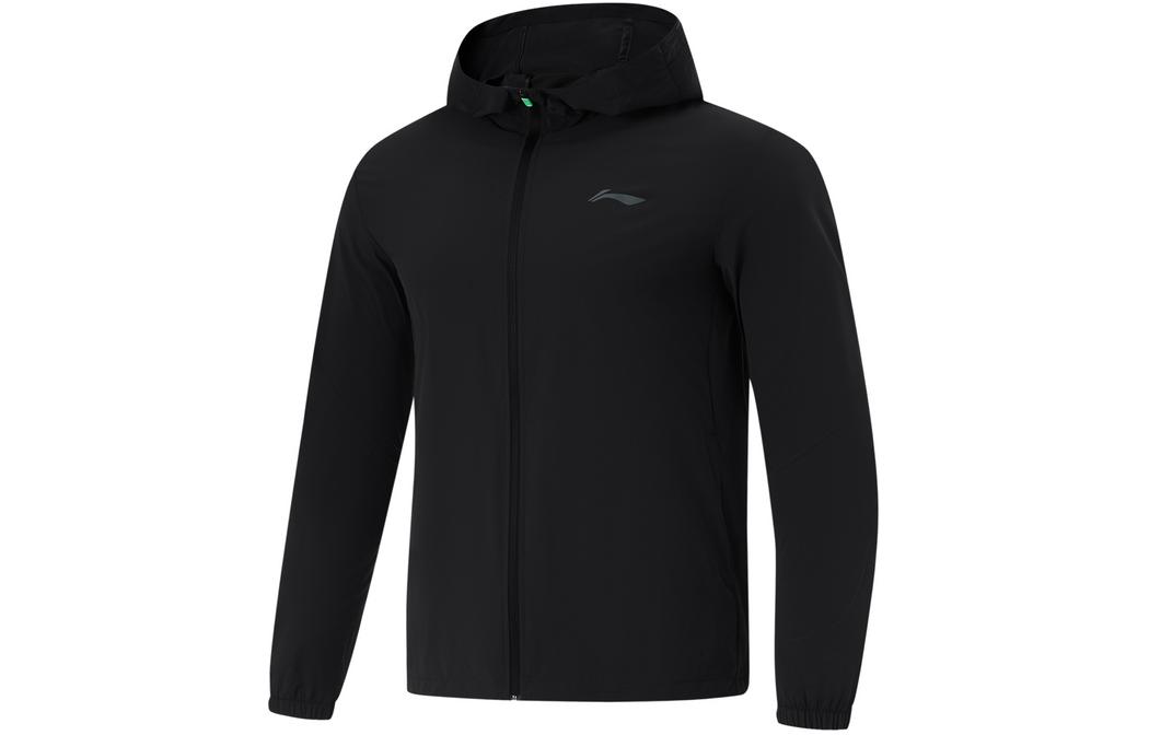 Li Ning Running Collection Breathable UV Protection Cooling Sun Protection Clothing Men s Black AFDU163-1 L