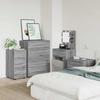 Storage Cabinet Grey Sonoma 40 x 48 x 81 cm