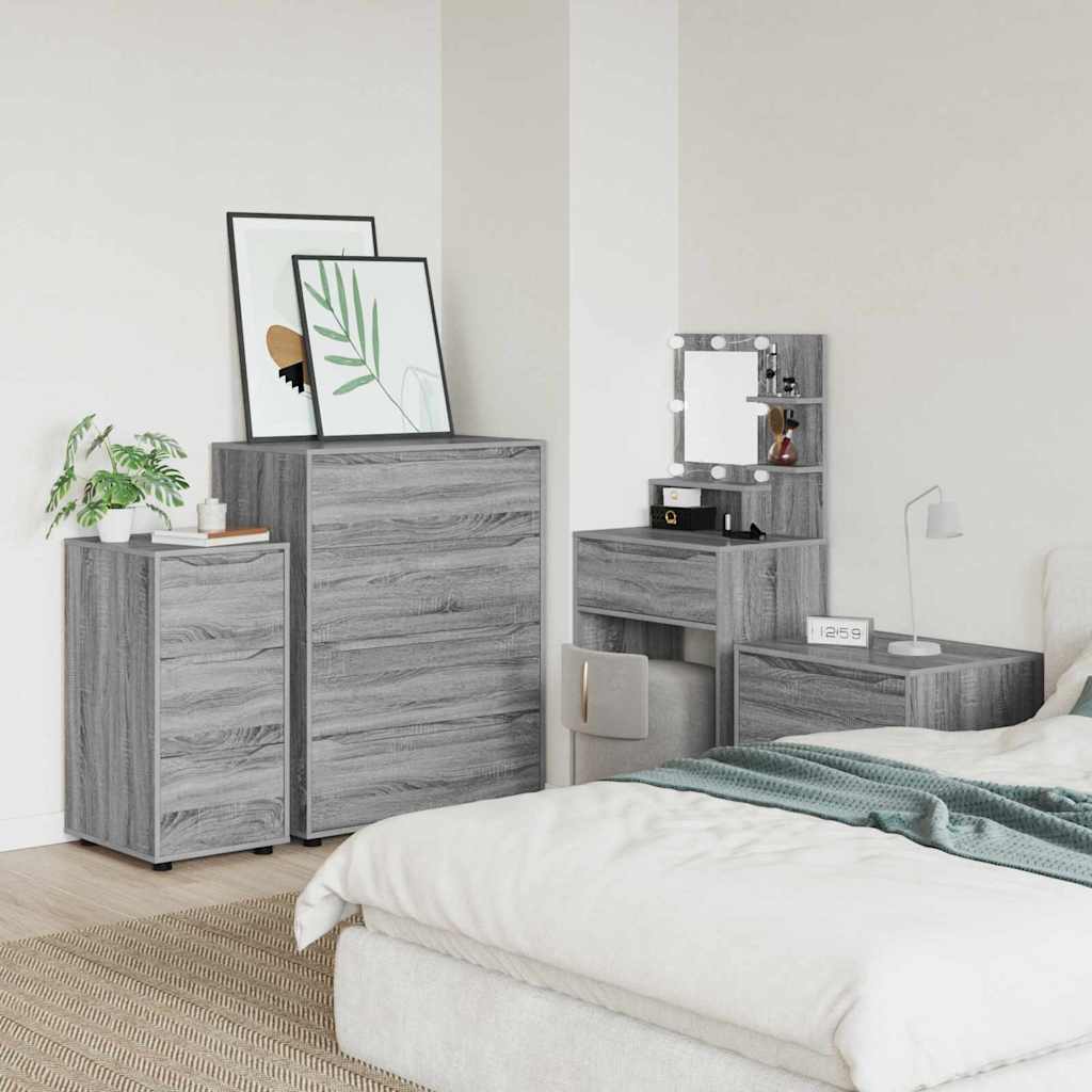 Storage Cabinet Grey Sonoma 40 x 48 x 81 cm