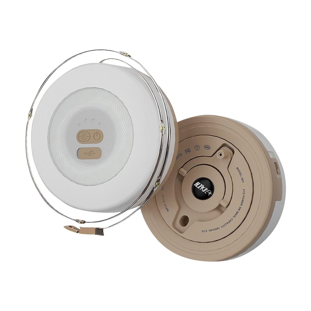 Camping String Light W Lamp, Rechargeable Waterproof LED Hanging Light For Outdoor Camping Awning Tent Garden Party Festival Decor